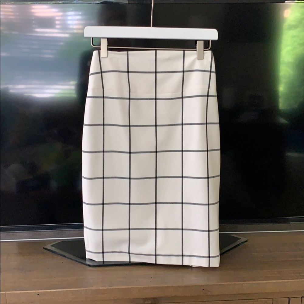 High-Waisted Pencil Skirt